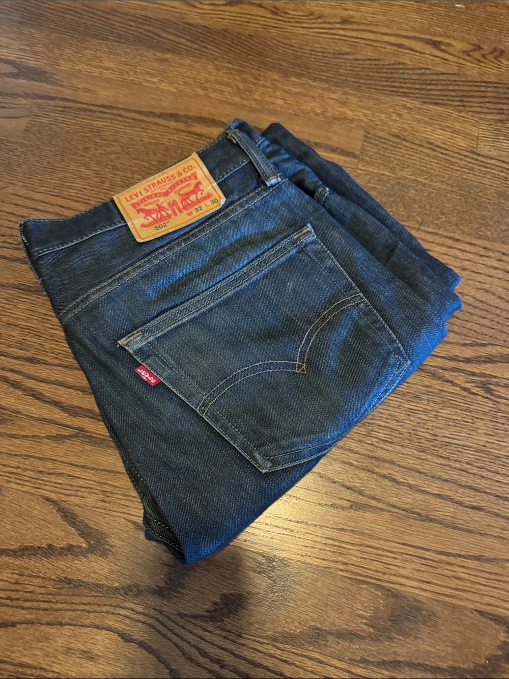 Levi's Men's Indigo Blue Straight Jeans